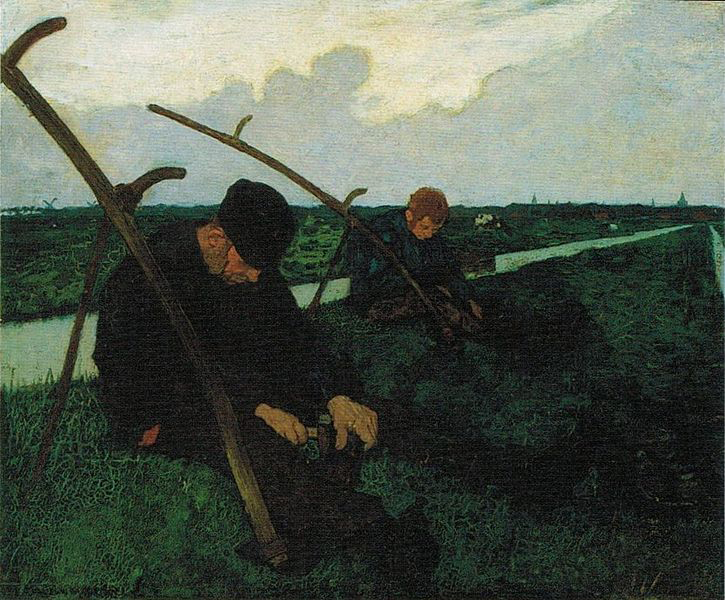 Charles W. Bartlett Scythe Menders, Holland